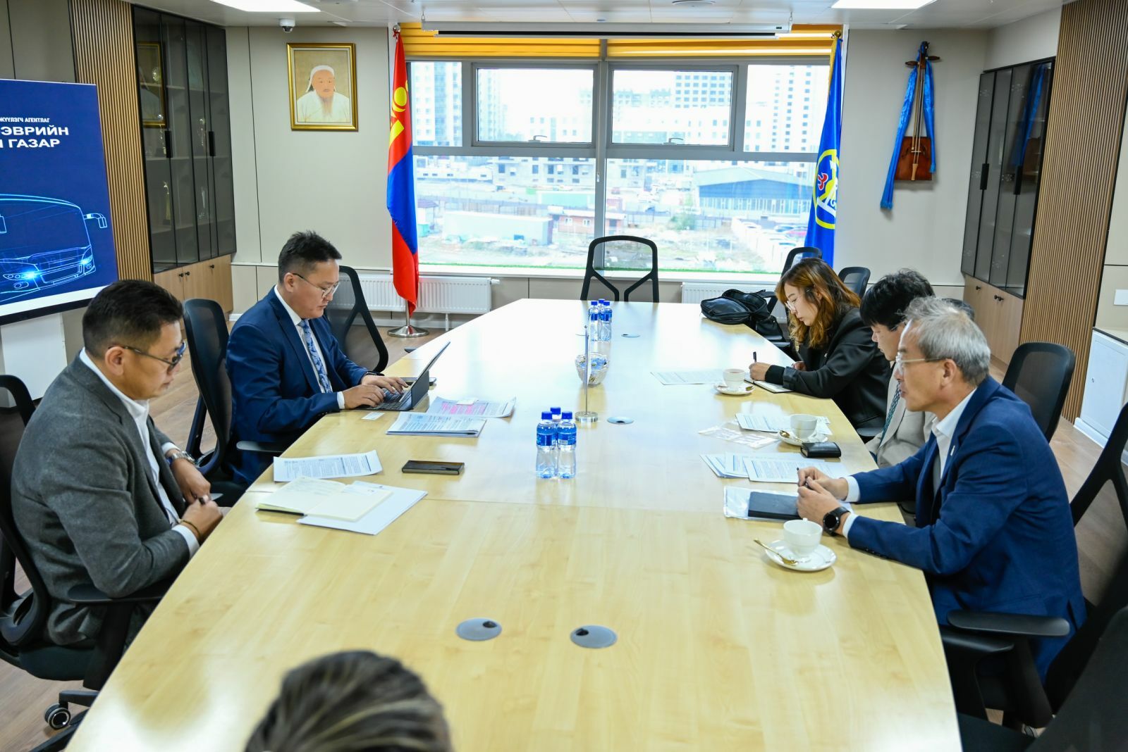 БНСУ-ын Тээврийн аюулгүй байдлын газрын дэд Ерөнхийлөгчтэй уулзлаа
